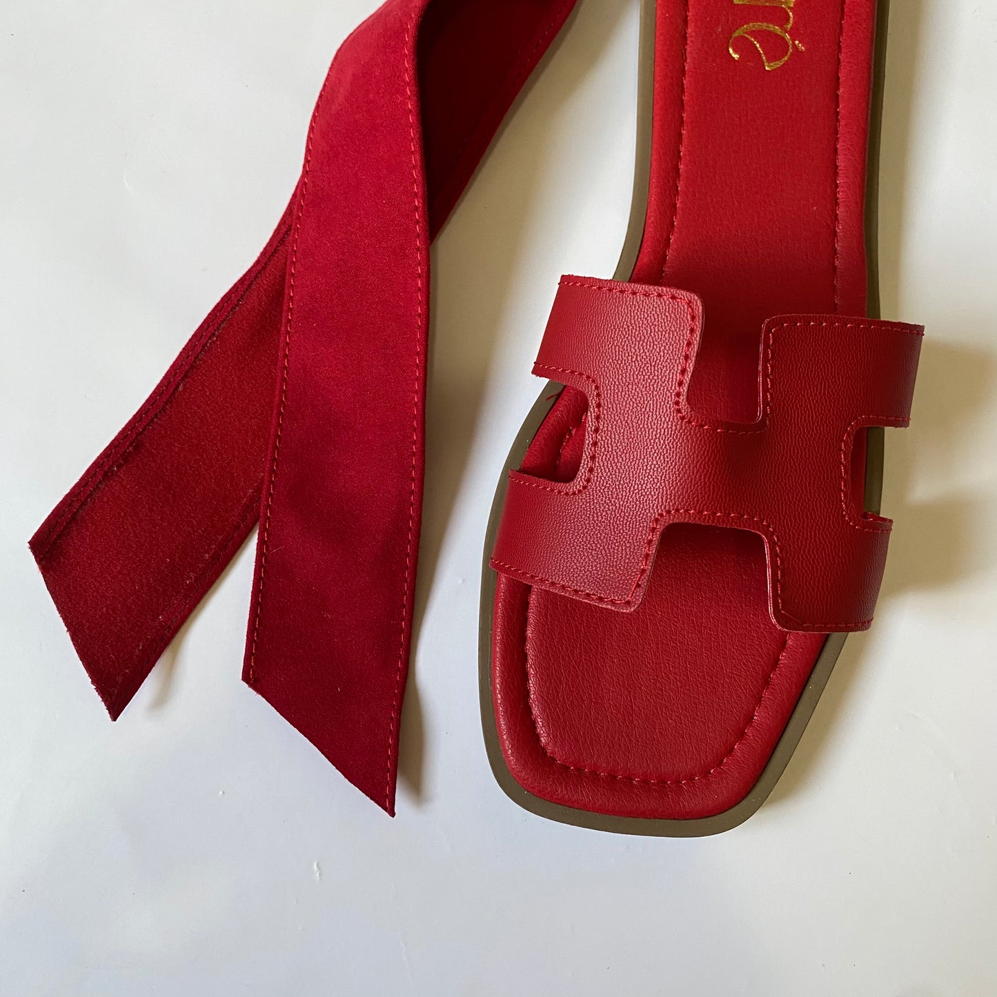 sandalia h rojo