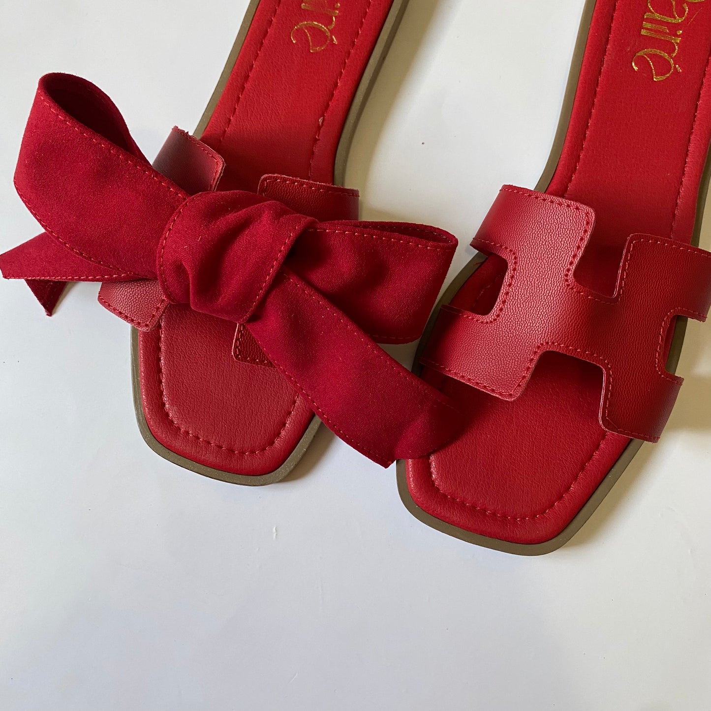 sandalia h rojo